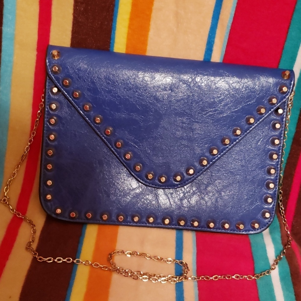 !! PRICE DROP!! Studded clutch/shoulder bag.